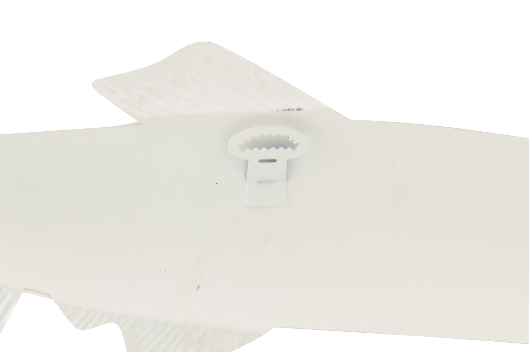 Maritimer Fisch aus Metall zur Wand
