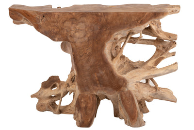 Holz Konsole natur modernes Interieur