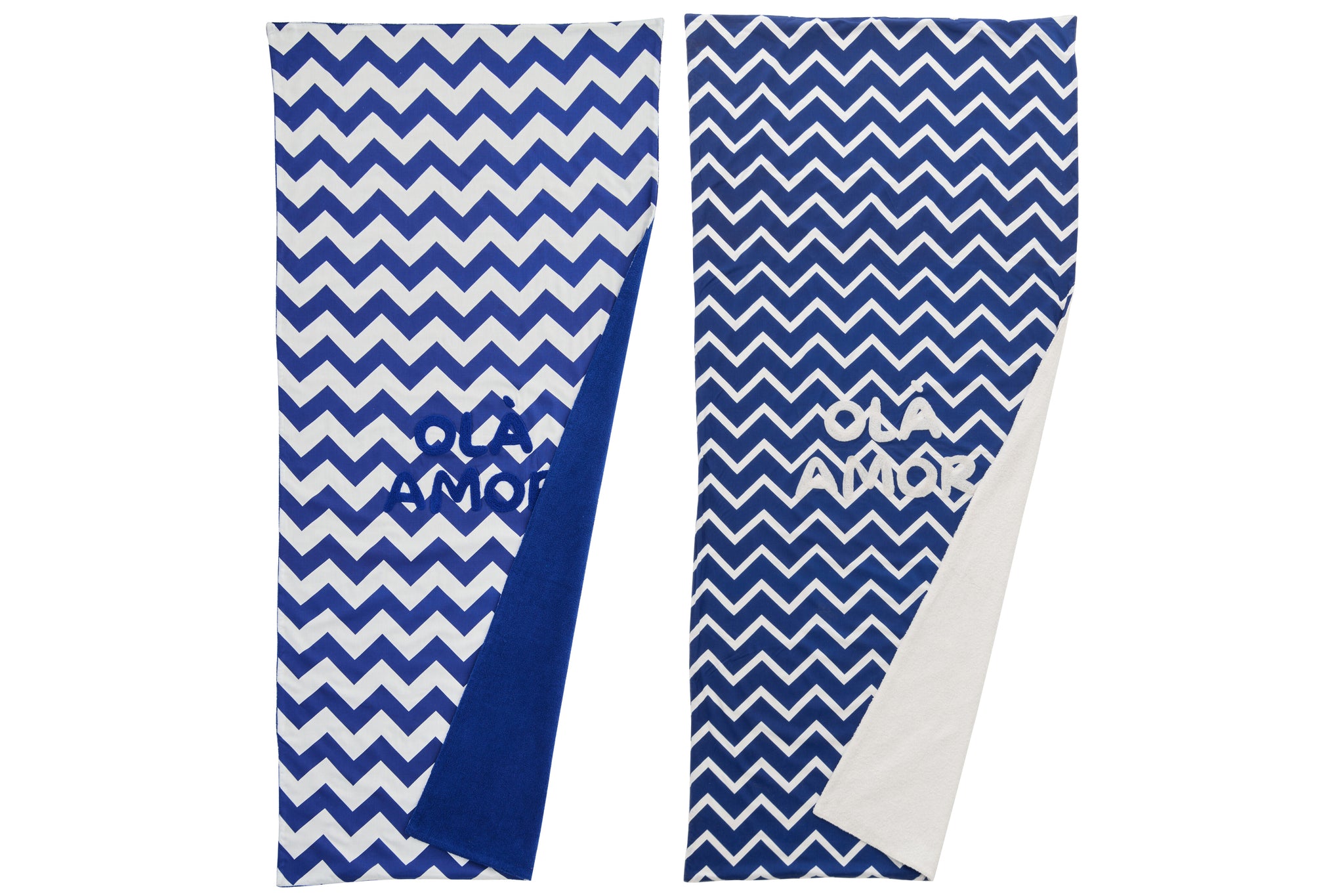 strandtuch set blau weiß ola amor