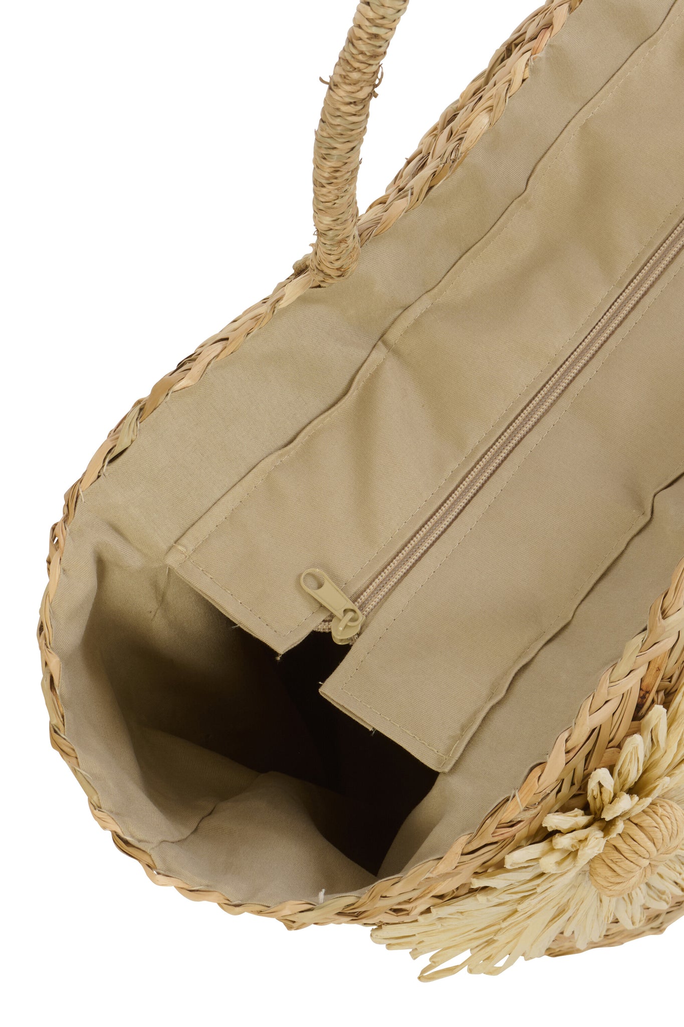 maritime seegras tasche mit naturlook