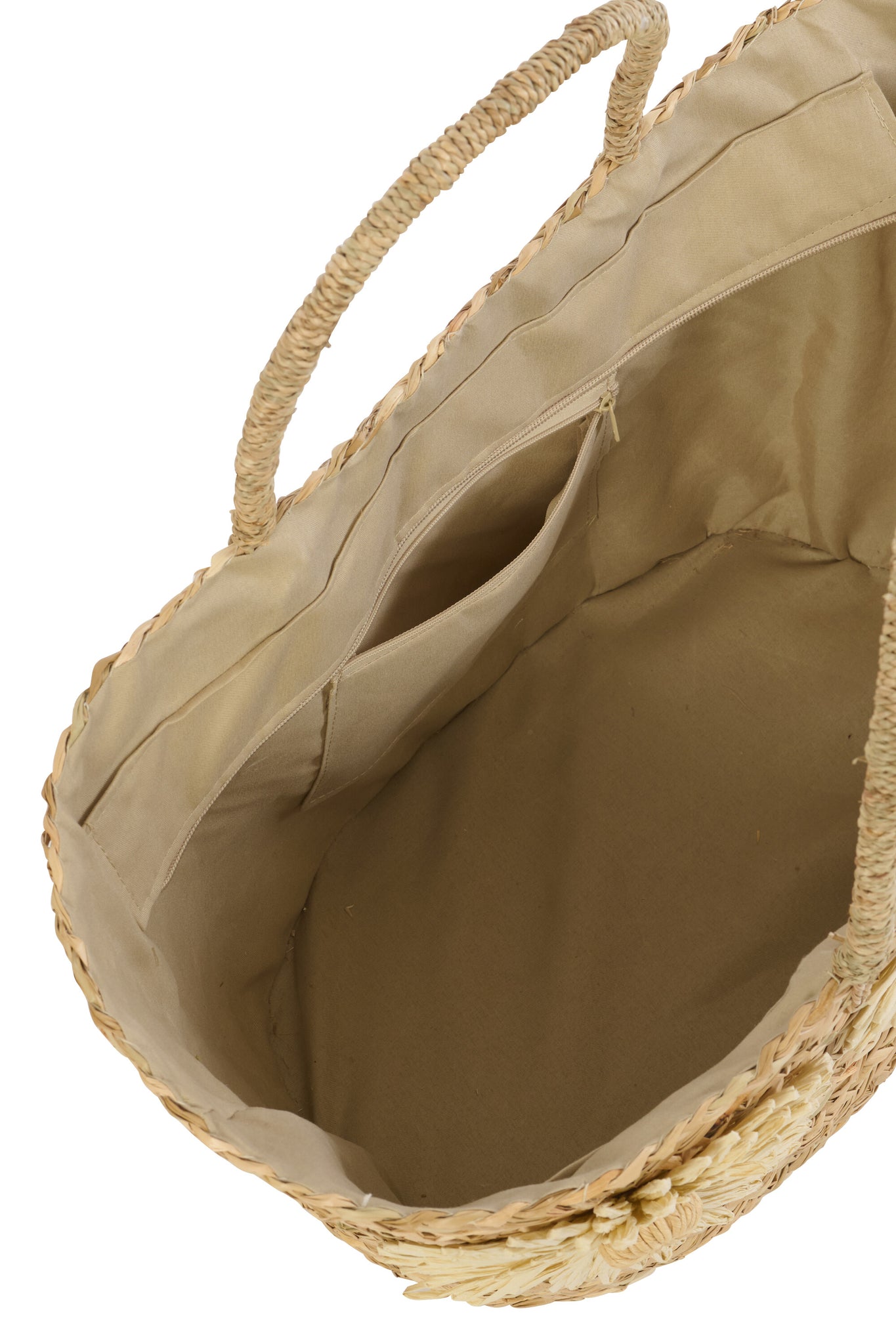 coastal beach bag aus natur seegras