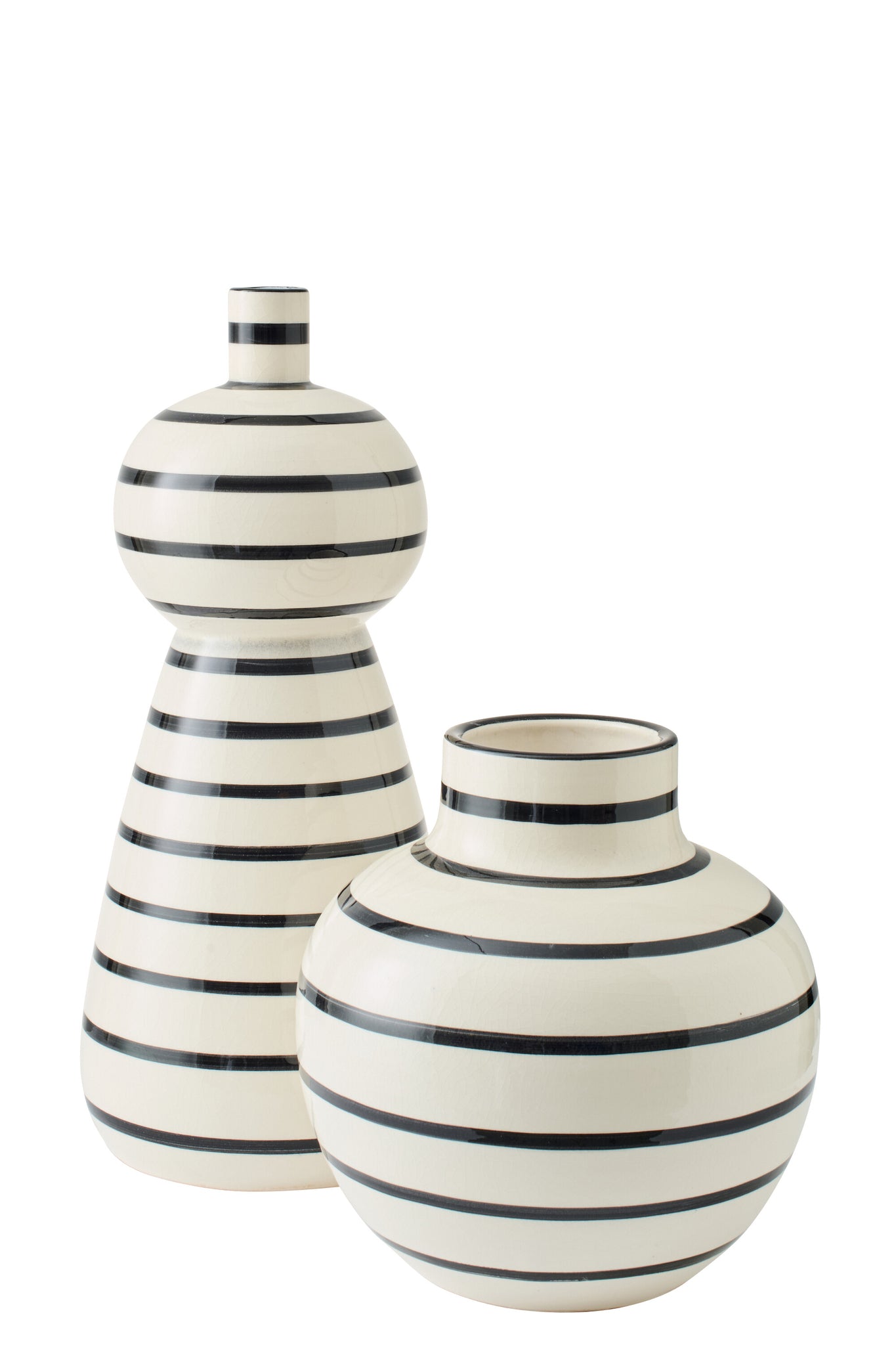 moderne schwarz weiße vase