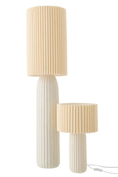 Moderne Stehlampe aus Keramik