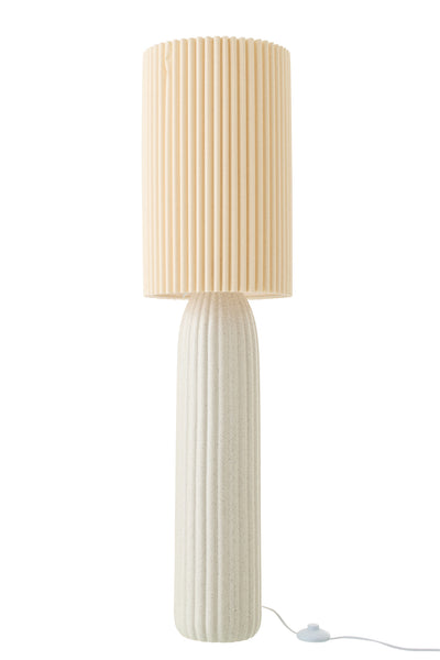 Moderne Stehlampe aus Keramik