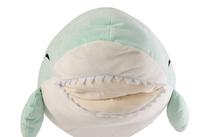 kuschelkissen hai kinderzimmer deko maritim weich