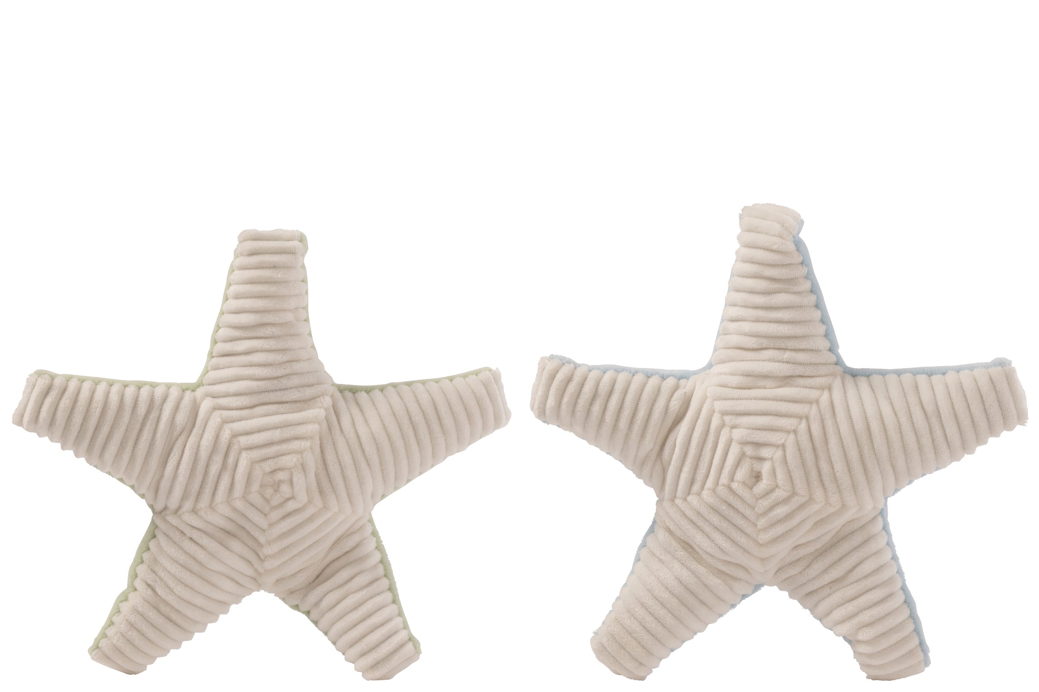 Maritime Seestern Figuren in Pastellfarben für sommerliche Dekoration