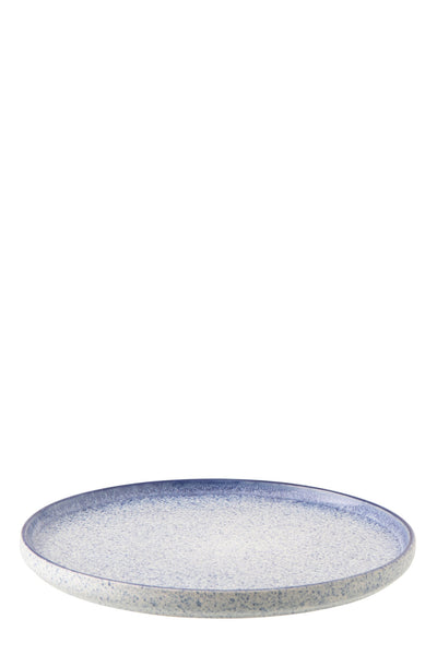 Teller Mabora Steingut Blau (L)