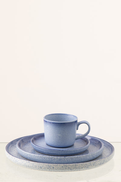 Teller Mabora Steingut Blau (L)