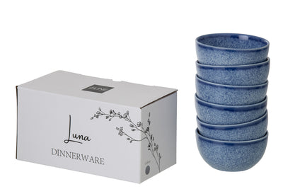 Steinzeug Schale Blau – Mabora (S)