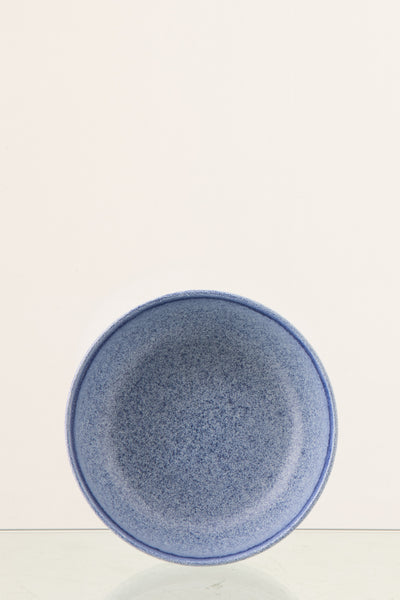 Schale Mabora aus Steinzeug, blau, (groß)