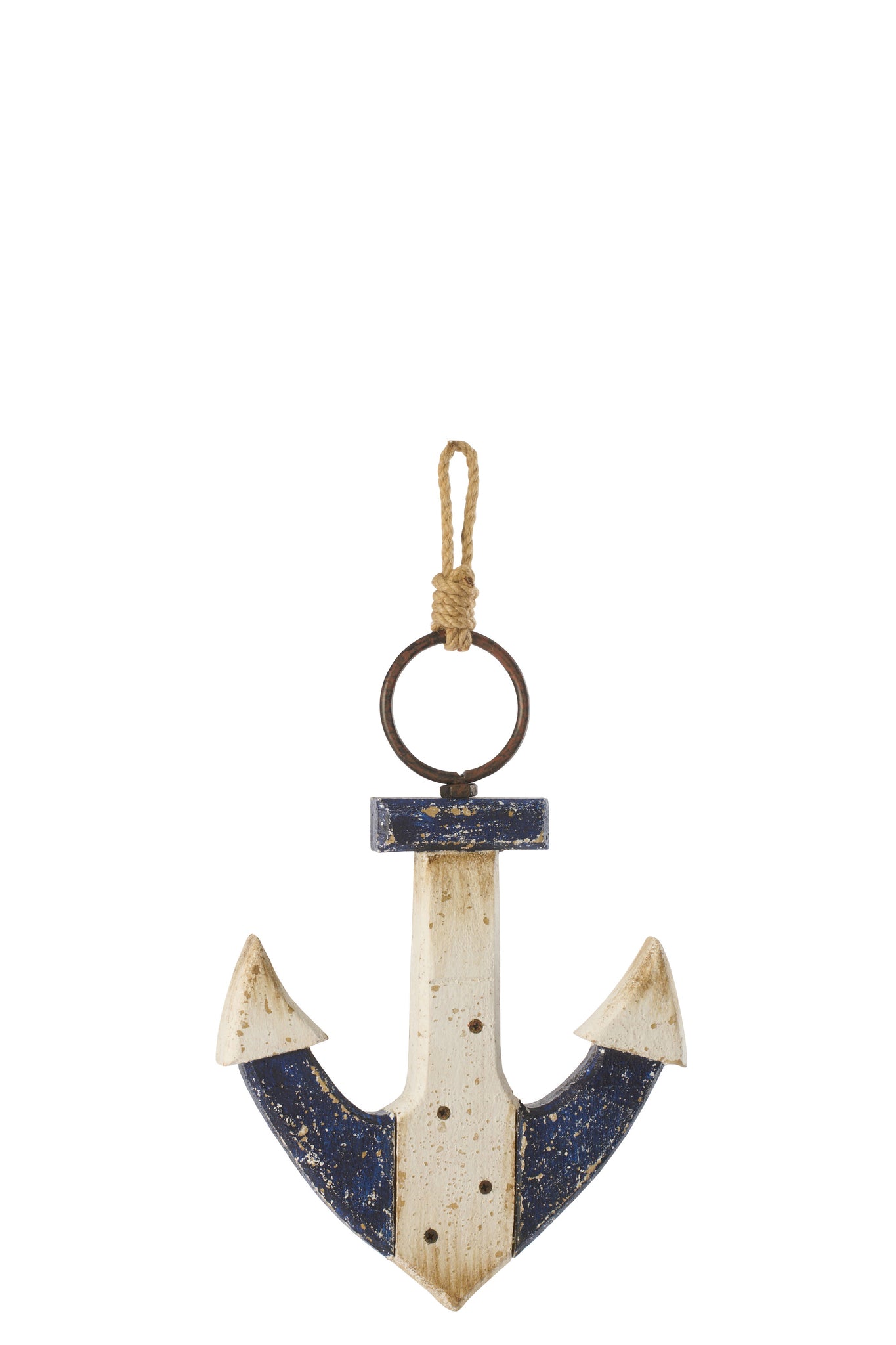 Maritime Anker Wanddeko Küstenstil Holz Wanddekoration
