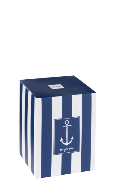 maritime kerze glas anker design