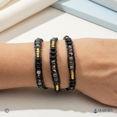 Wickelarmband Es Carbo