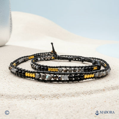 Wickelarmband Es Carbo