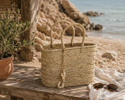 Strandtasche ``Molto`` Muschel Natur (L)
